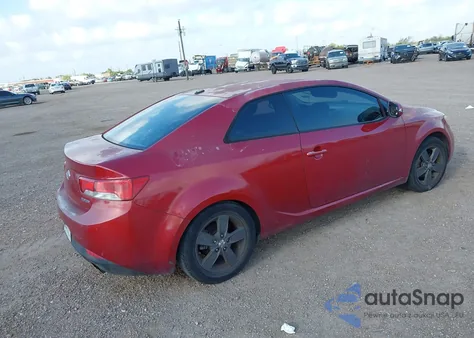 2010 Kia Forte Koup Ex из США, поврежденный, VIN KNAFU6A20A5123400